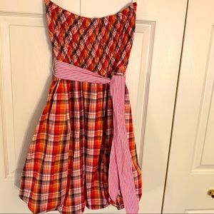 NWT, Plaid Dress size L, from Heart Soul
